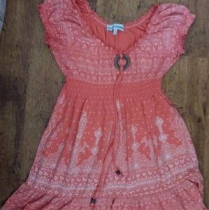 Woman's almost famous baby doll dress size lg